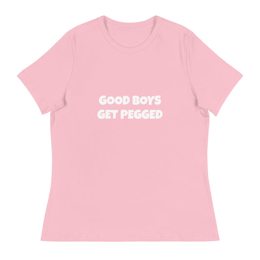 Good Boys Get Pegged Pink